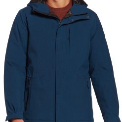 Alpine Design Men's Laurel Mountain Down Parka For Men Blue Blaze Heather