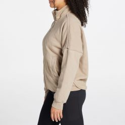 Alpine Design Women's Twill Fleece Insulated Jacket For Women Light Beige -Alpine Design Sales Store unnamed file 142