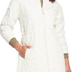 Alpine Design Women's Bright Vista Quilted Parka For Women Light Olive