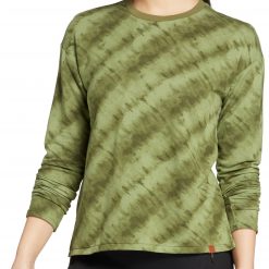 Alpine Design Women's Landscape Fleece Long Sleeve Shirt For Women Tie Dye Moonbeam Rose