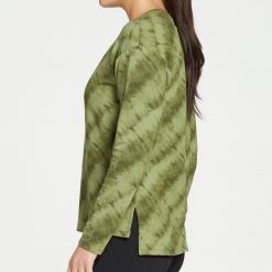 Alpine Design Women's Landscape Fleece Long Sleeve Shirt For Women Tie Dye Moonbeam Rose -Alpine Design Sales Store unnamed file 213