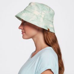 Alpine Design Women's Bucket Hat For Women Mint Palm Print -Alpine Design Sales Store unnamed file 264