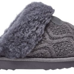 Alpine Design Women's Greta Slippers For Women Grey