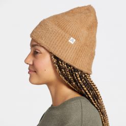 Alpine Design Women's Fuzzy Rib Beanie For Women Light Brown -Alpine Design Sales Store unnamed file 418