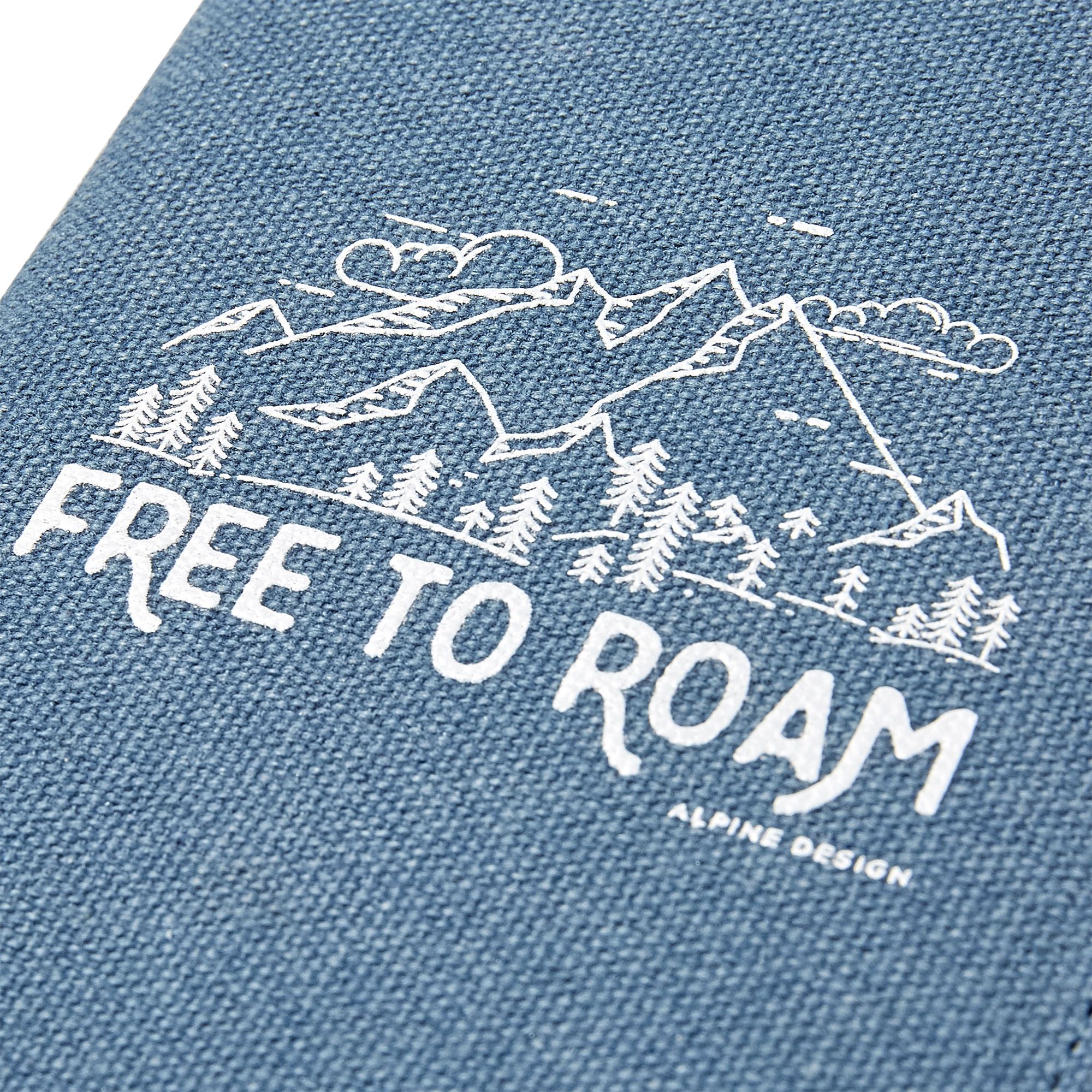 Alpine Design Cotton Canvas Passport Holder For Unisex Blue 5 Alpine Design Cotton Canvas Passport Holder For Unisex Blue - Image 5