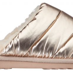 Alpine Design Women's Lara Puffy Slippers For Women Black