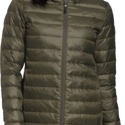 Alpine Design Women's Midweight Down Jacket For Women Pure Black