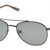 Alpine Design Aviator Black Lens Sunglasses For Men