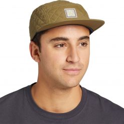 Alpine Design Men's Quilted Five Panel Hat For Men Olive
