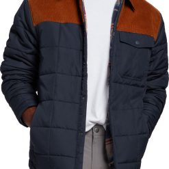 Alpine Design Men's Selfoss Insulated Shirt Jacket For Men Outerspace