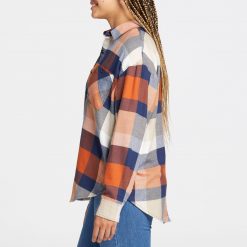 Alpine Design Women's Journey Oversized Flannel For Women Tree Moss/autumn -Alpine Design Sales Store unnamed file 605