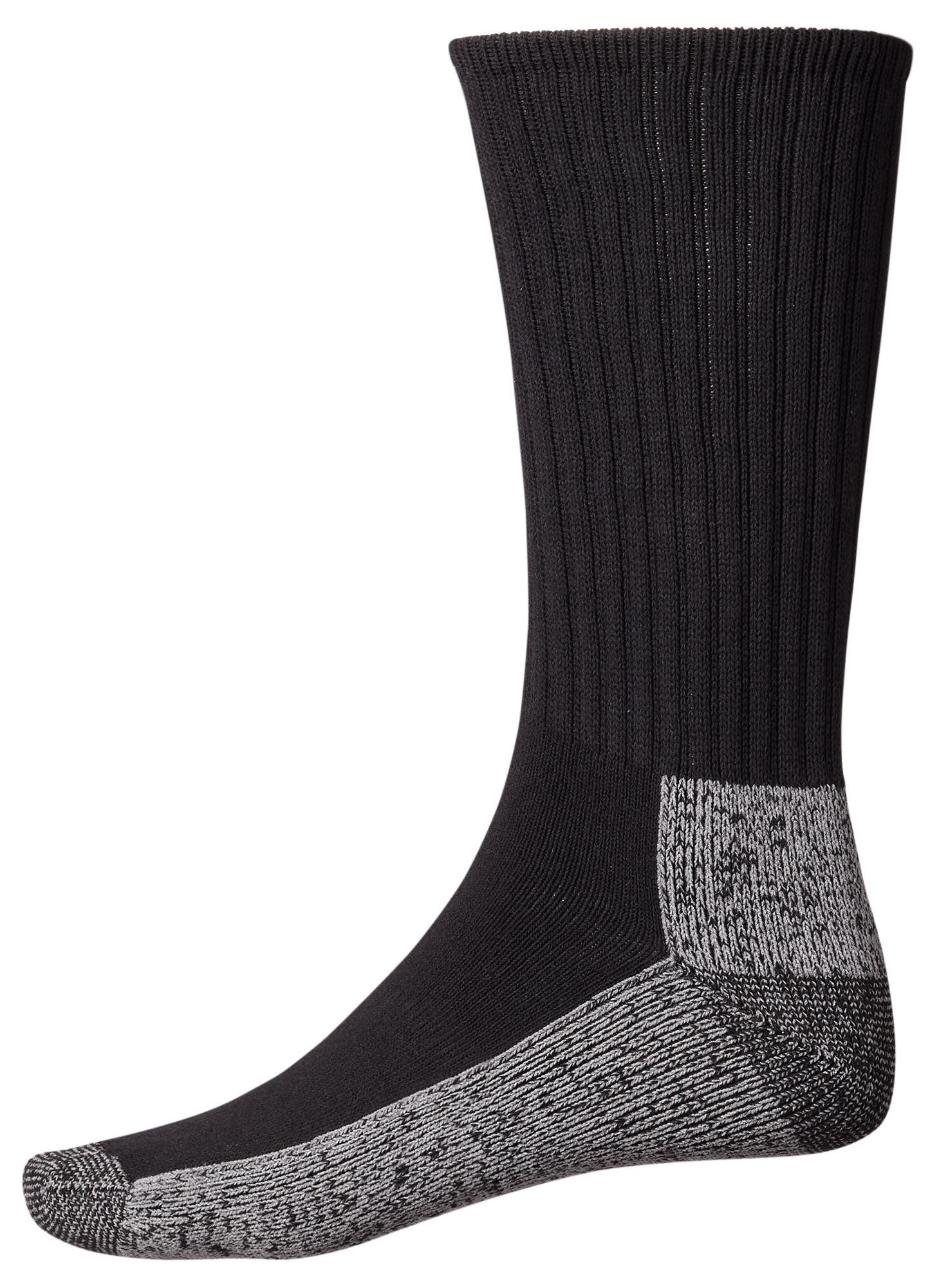 Alpine Design Men's Performance Work Socks 3-Pack For Men Black 5 Alpine Design Men's Performance Work Socks 3-Pack For Men Black - Image 3