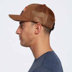 Alpine Design Men's Graphic Logo Trucker Hat For Men Brown 8 Alpine Design Men's Graphic Logo Trucker Hat For Men Brown -Alpine Design Sales Store unnamed file 651