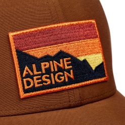 Alpine Design Men's Graphic Logo Trucker Hat For Men Brown 9 Alpine Design Men's Graphic Logo Trucker Hat For Men Brown -Alpine Design Sales Store unnamed file 652