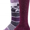 Alpine Design Girls' Snow Sport Socks - 2 Pack For Girls' White Heather -Alpine Design Sales Store unnamed file 741