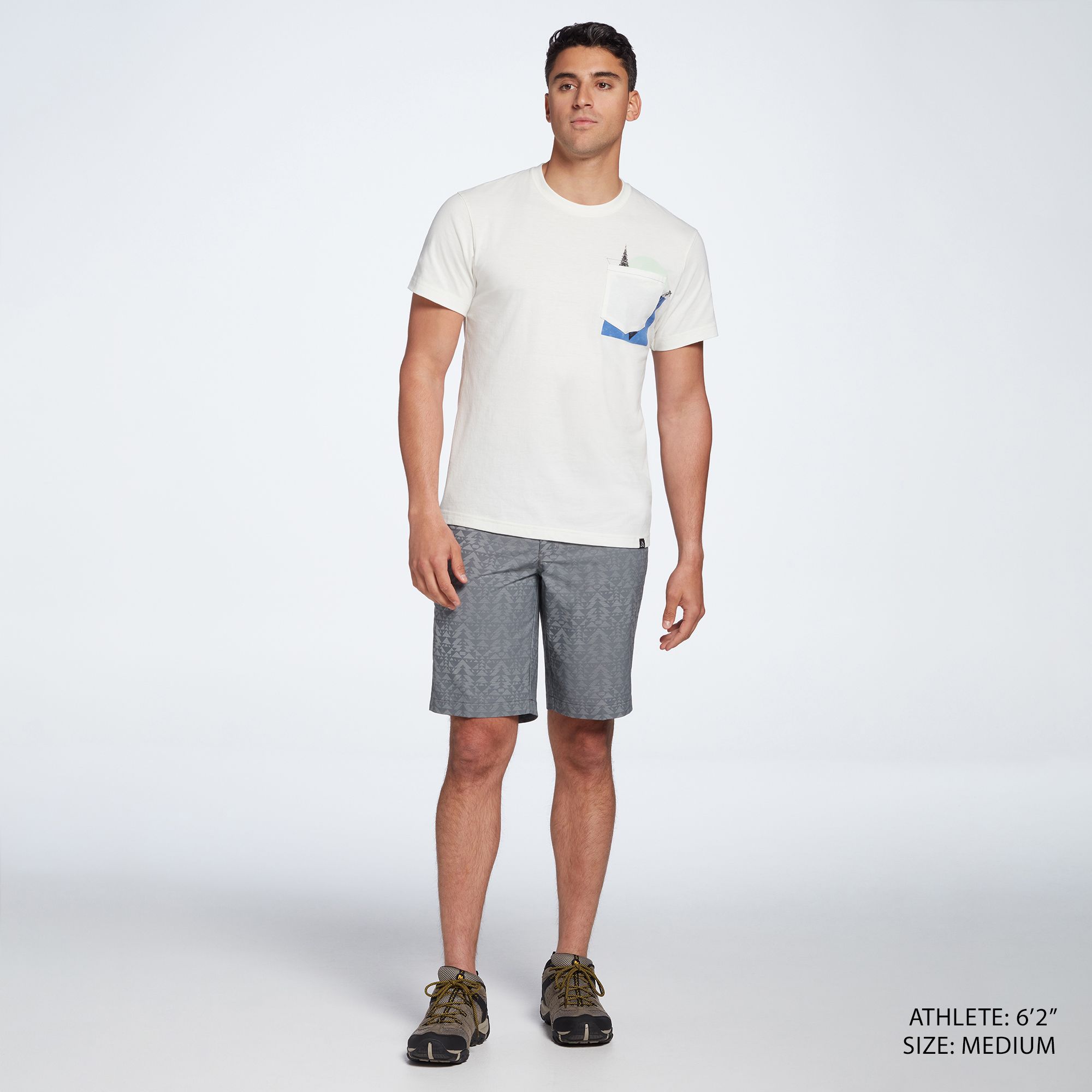 Alpine Design Men's Egret Short Sleeve Pocket Graphic T-Shirt For Men 4 Alpine Design Men's Egret Short Sleeve Pocket Graphic T-Shirt For Men - Image 2