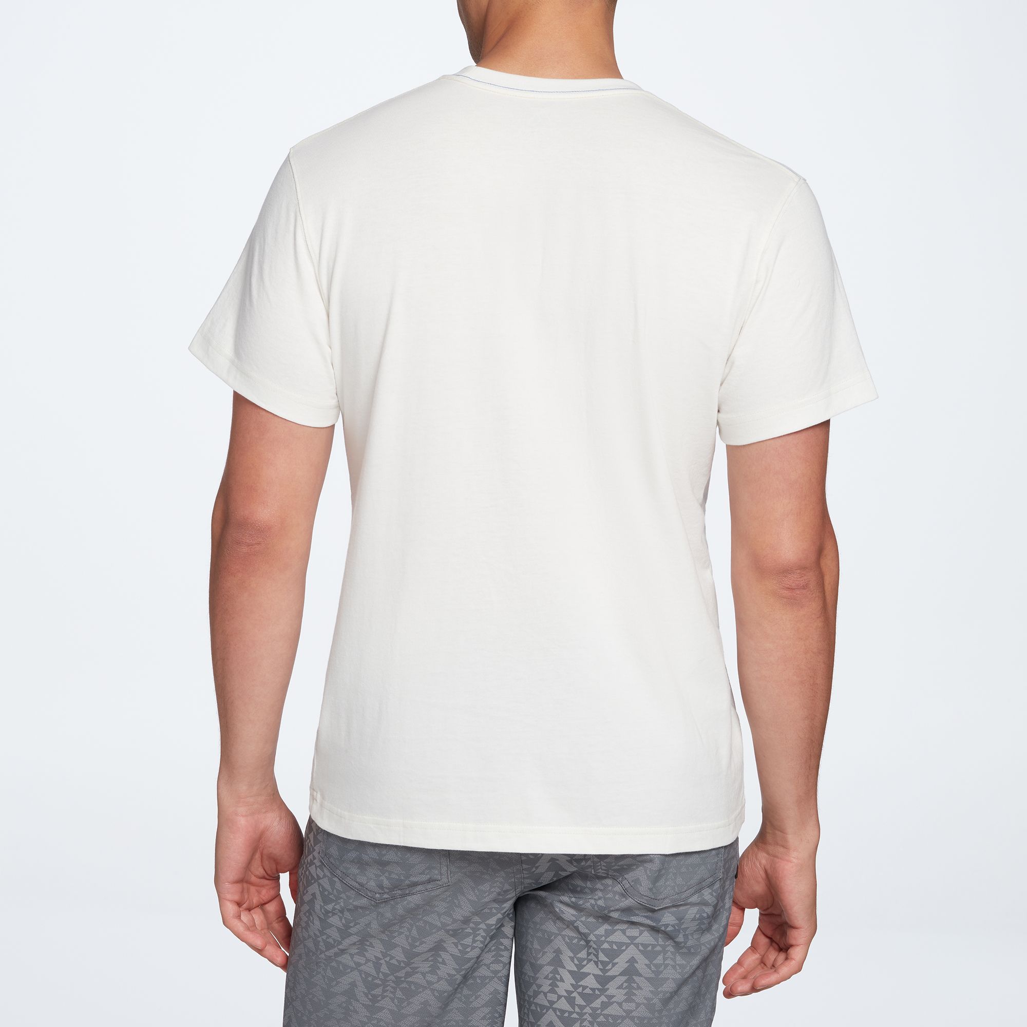 Alpine Design Men's Egret Short Sleeve Pocket Graphic T-Shirt For Men 5 Alpine Design Men's Egret Short Sleeve Pocket Graphic T-Shirt For Men - Image 3