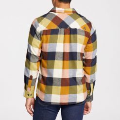 Alpine Design Men's Brushed Flannel Long Sleeve Shirt For Men Sunrise Plaid Pom Punch -Alpine Design Sales Store unnamed file 801