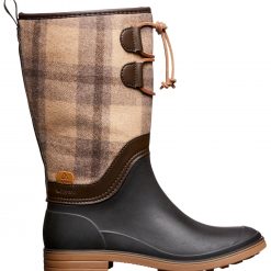 Alpine Design X Kamik Women's Plaid Hazel Winter Boots For Women Tan