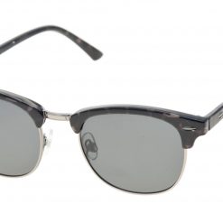 Alpine Design Round Metal Grey Tort Polarized Sunglasses For Men